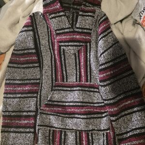 Pink & Black Drug Rug